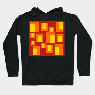 retro 70s abstract pattern Hoodie